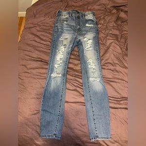 Super high rise jeggings